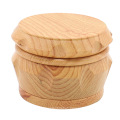 Premium Wood Handmade Herb Grinder 63 MM 4 Layers Tobacco Grinder with Sharp Teeth